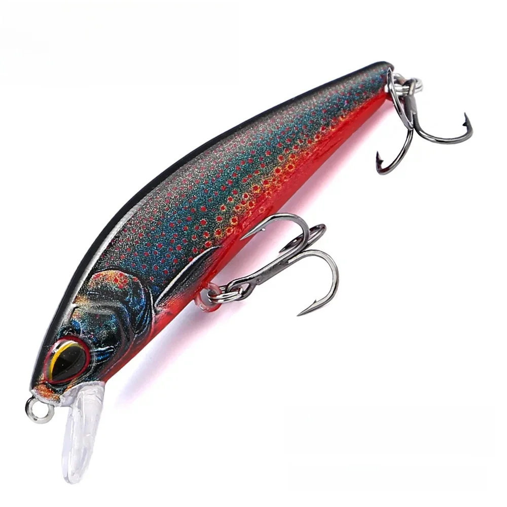 B&U 62 mm 8,4 g sinkende Minnow-Wobbler, Angelköder, Forellenköder und harter Köder, Jerkbait für Barsch-Angelgerät