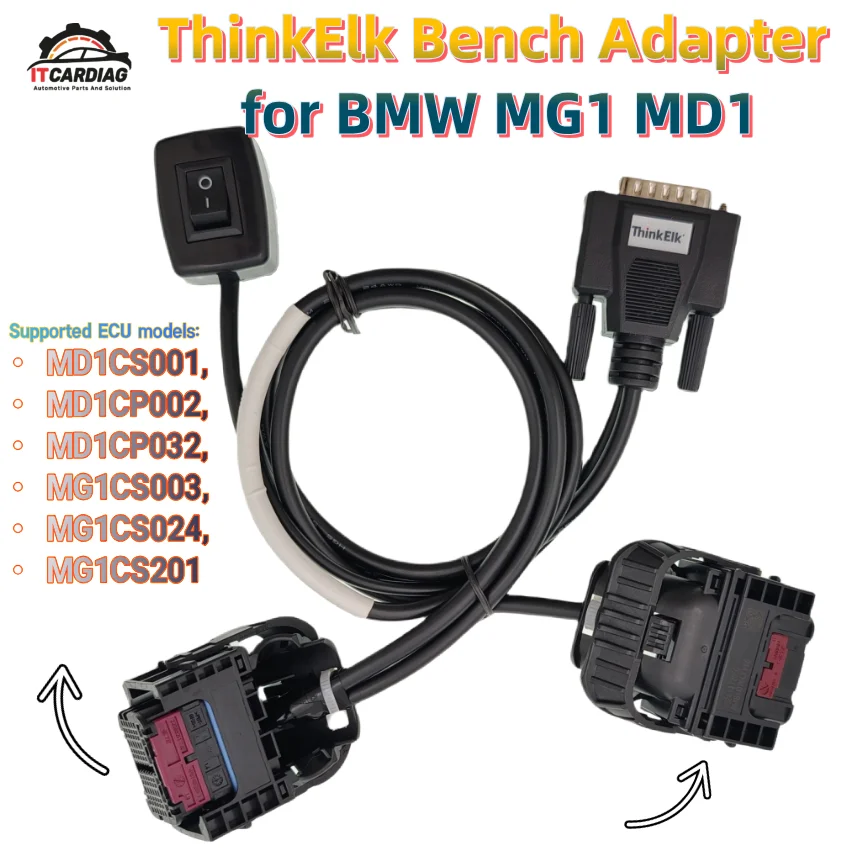 Ecu Reader Bench Tool - สายเคเบิลแพลตฟอร์มทดสอบ ThinkElk สำหรับ BMW MG1 MD1