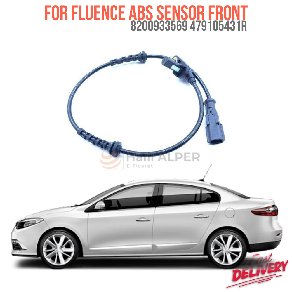 

FOR ABS SENSOR ON FLUENCE OEM 8200933569 SUPER QUALITY HIGH SATISFACTION AFFORDABLE PRICE FAST DELIVERY