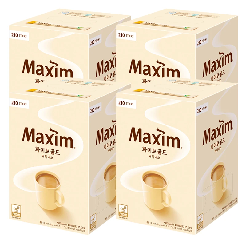 East-West Maxim White Gold Coffee Mix 210T x 4 pieces