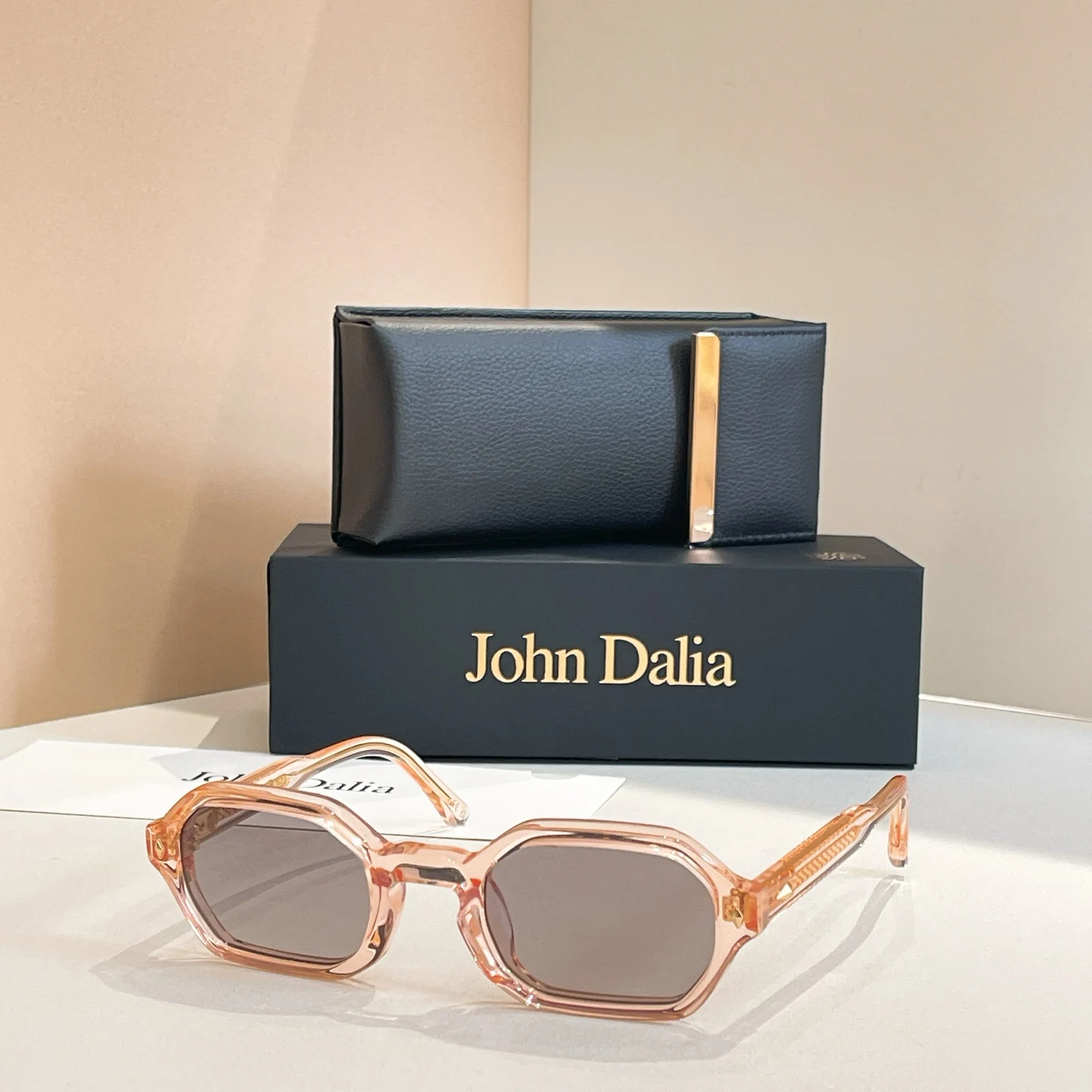 Zonnebril Retro Voor JOHN DALIA JD JUDE Type Mannen en Vrouwen Klassieke UV400 Bril Zonnebril Dames Vintage Zonnebril Met Doos