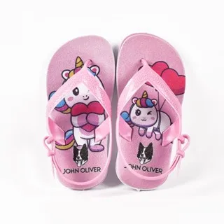 Pink Unicorn Baby Sandals Deliocated Comfortable Lightweight Anti-Slip from 17 to 24 Shipping In 24 Hours