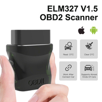 1PCS ELM327 V1.5 OBD2 Scanner Bluetooth 4.0 OBD2 Wireless Car Diagnostic Tool OBDII Engine Light Fault Code Reader