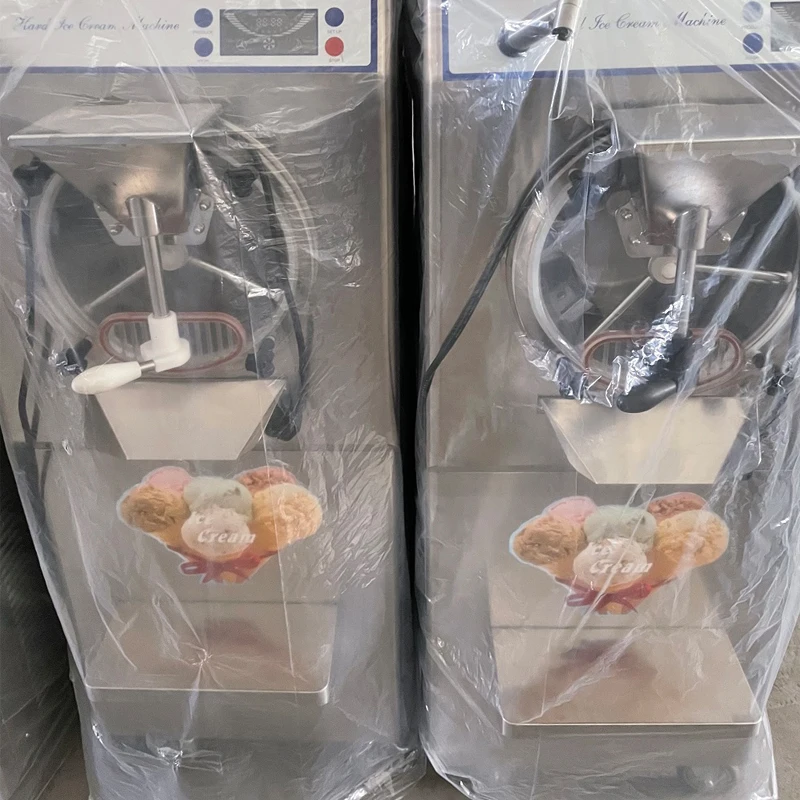 15 litros máquina de sorvete duro comercial grande capacidade frio gelado sundae freezer iogurte fabricante