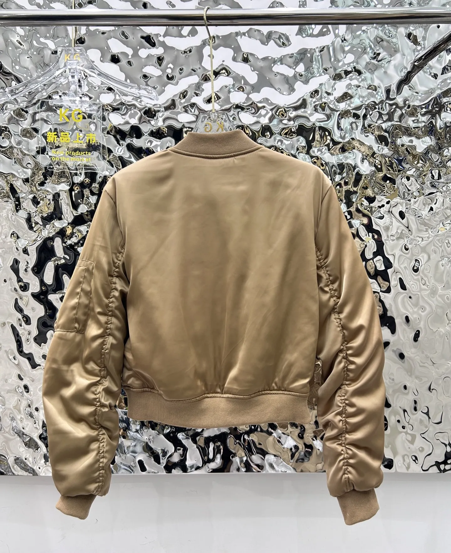 

Winter New Style Women's Fashionable Inner-printed Zipper Jacket Coat