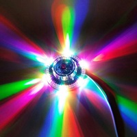 LED RGB Stage Light MiNi Colorful Rotating KTV Bar Home Party DJ Disco Effect Light LED Disco Sound Strobe Light