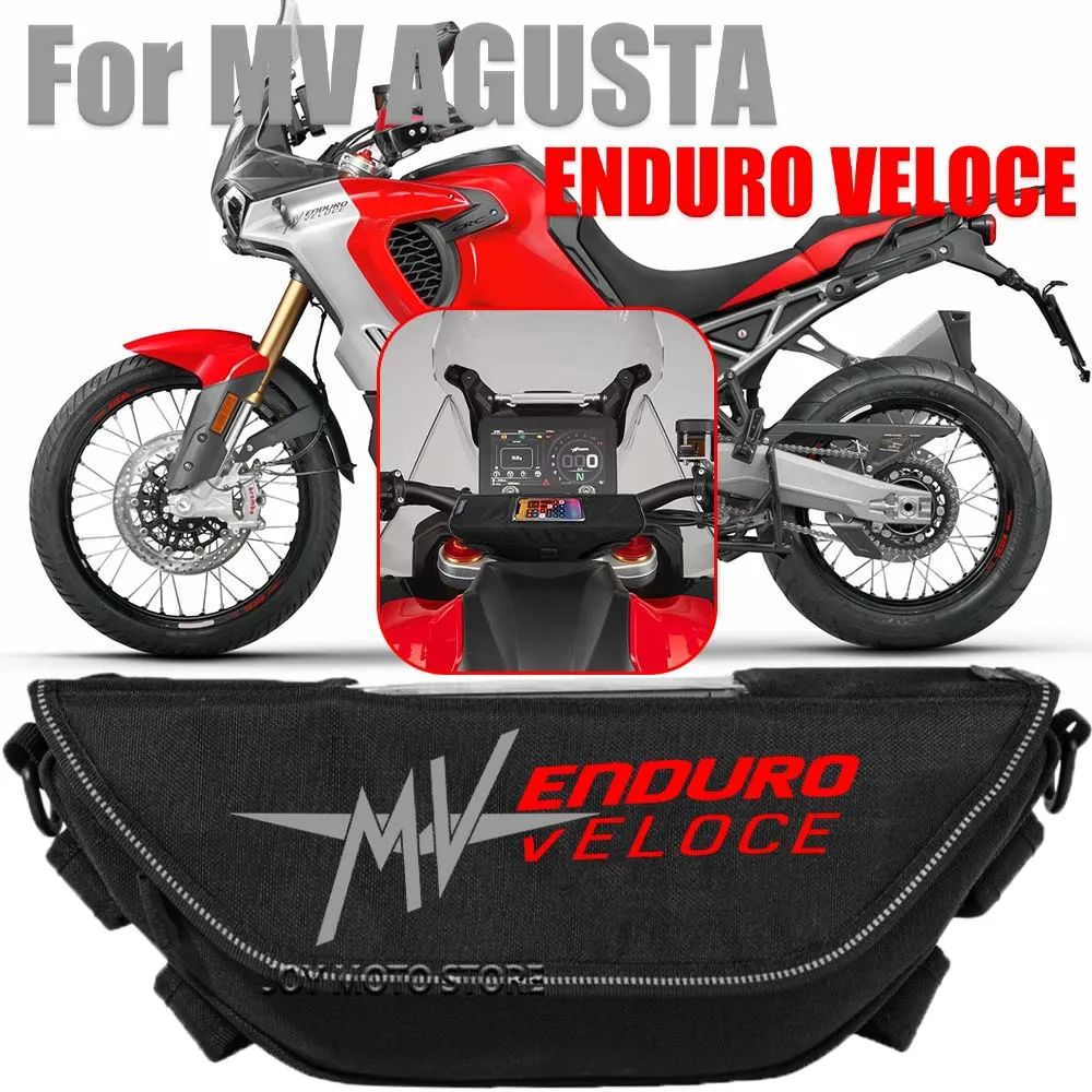 

For Mv Agusta enduro veloce Motorcycle accessories tools bag Waterproof And Dustproof Convenient travel handlebar bag