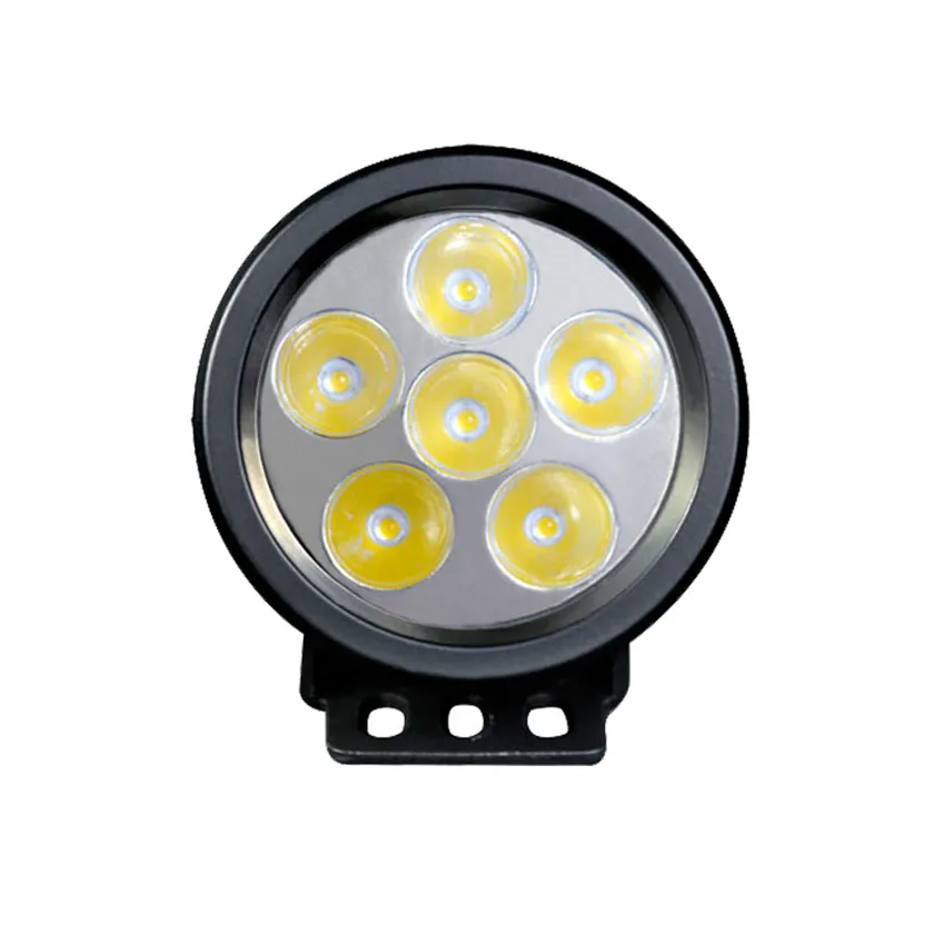 SXMA LED Work Lights 3.5 inch 18W Round IP68 LED Working Lamps for Tractor (Pack of 1PC) - LED6318