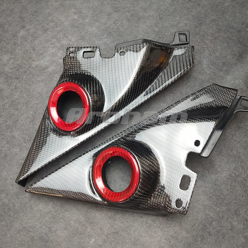 

Carbon Fiber A Pillar Speaker Frame Cover Trim For Honda Civic 10th 2016 2017 2018 2019 2020 2021