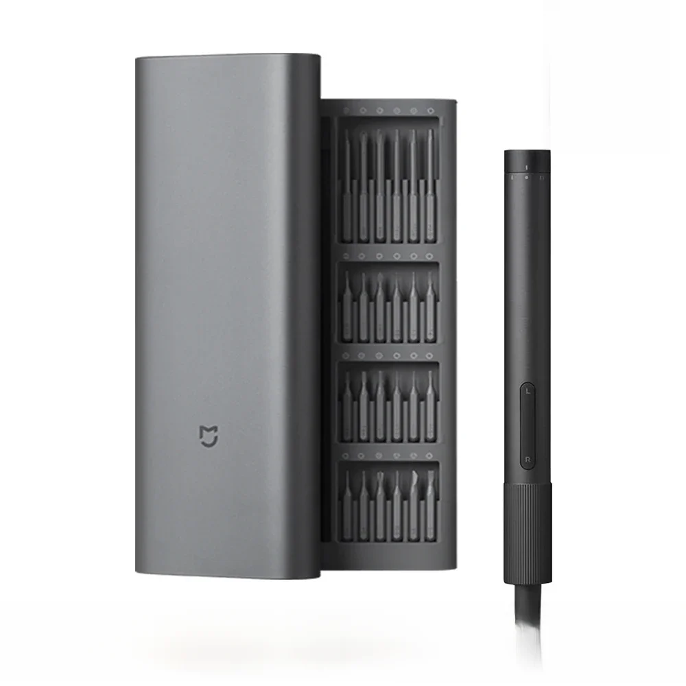 Kit de tournevis électrique Mijia MI, outils de réparation de précision, multi-vitesses réglables, rechargeable, boîte magnétique