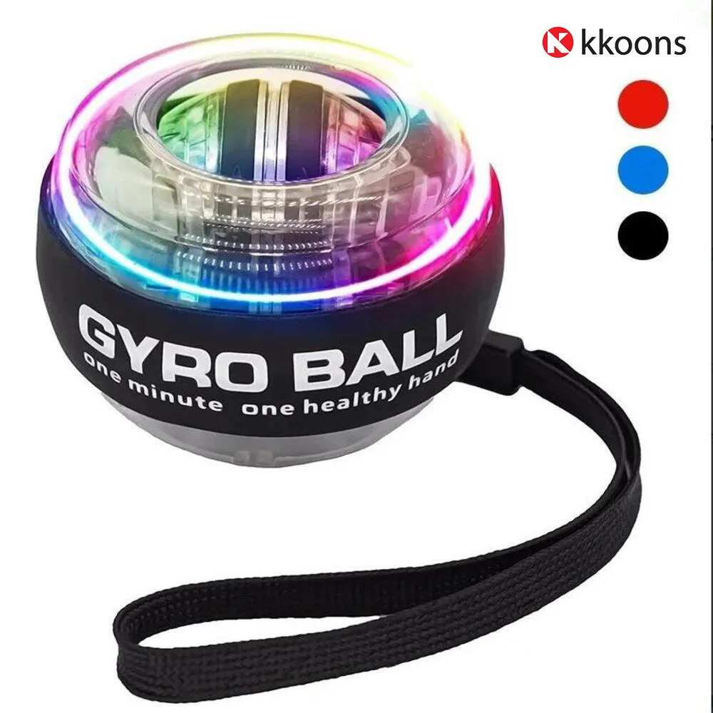 Led Gyro Ball Arm Exercise Wrist Strengthening Forearm Muscle Training