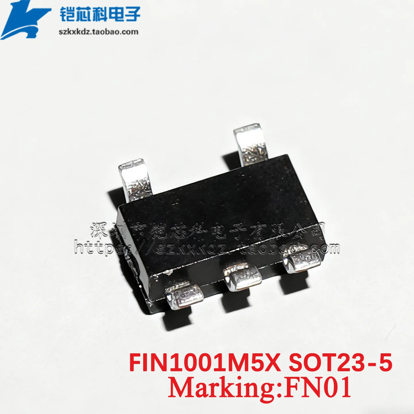 10Pcs Original New FIN1001M5X FN01 FIN1001 1001 SMD IC SOT23-5 3.3 V LVDS 1-Bit, High-Speed Differential Driver