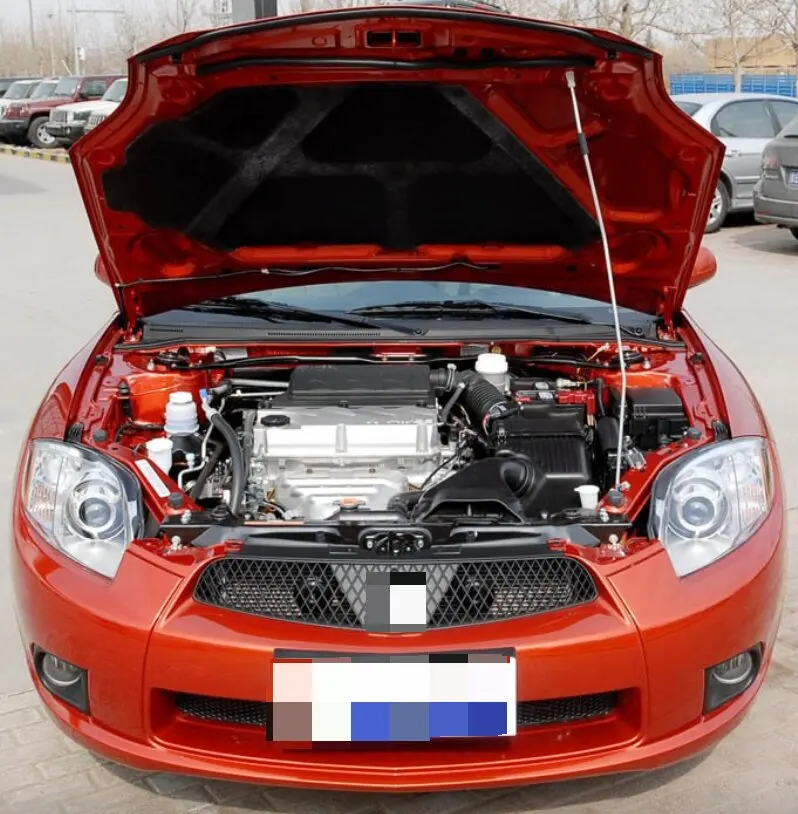 

2PC Hood Damper For Mitsubishi Eclipse 4G MK4 Coupe/Convertible 2005-2012 Front Bonnet Modify Gas Struts Lift Support Shock Rods