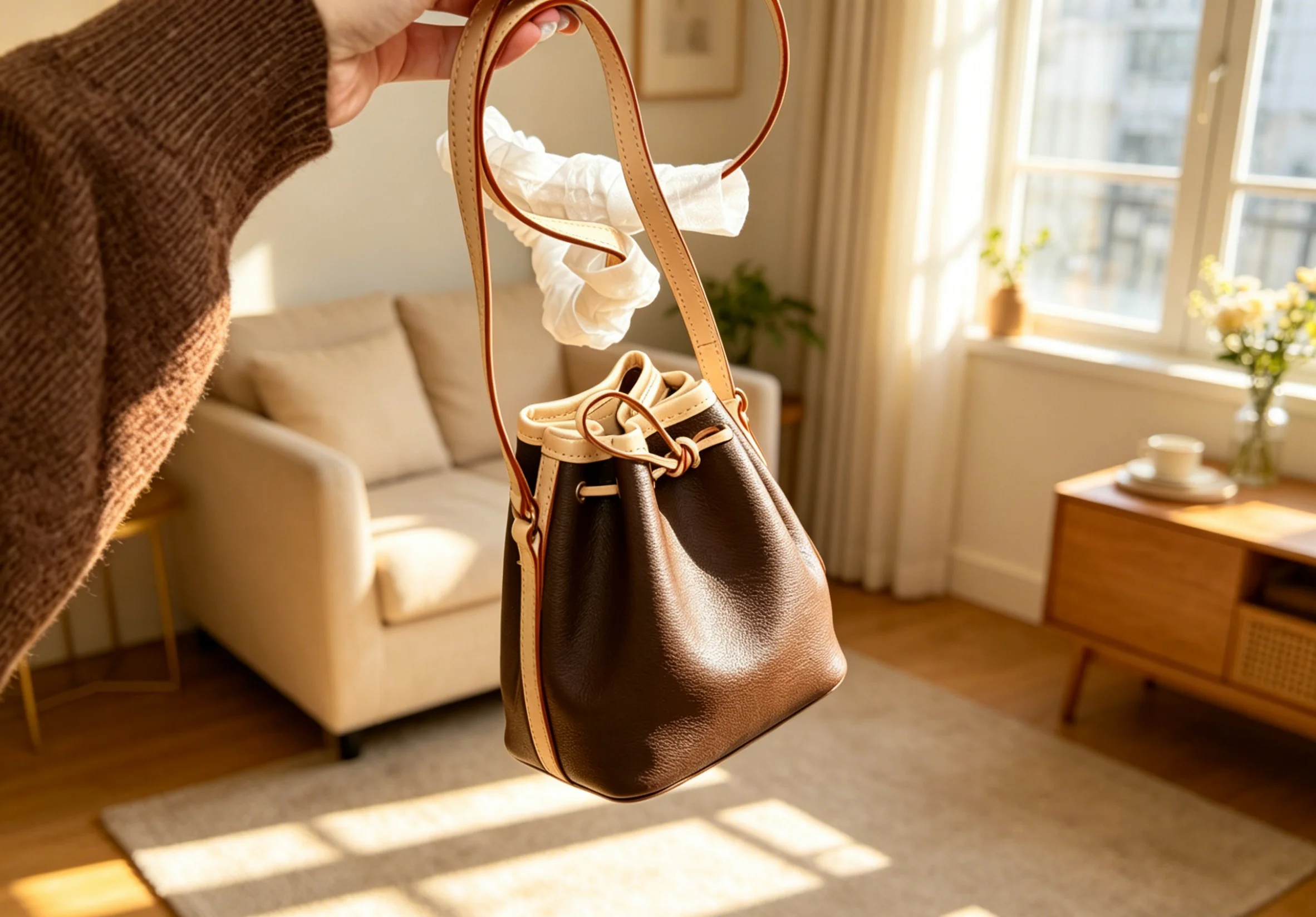 

2026 Size: 14X16 cm NO BOX New Model - Versatile and Fashionable PU Leather Bag - Durable, High-Quality and Affordable