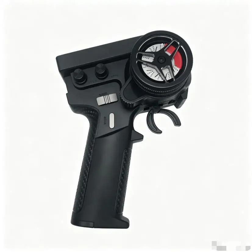 2024 HOTRC CT-10B 10CH Remote Control Color LCD Voltage Telemetry RC Transmitter for Car Boat Tank