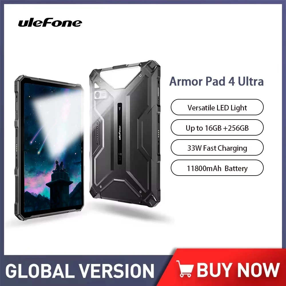 Ulefone Armor Pad 4 Ultra 5G Rugged Tablet 10.36