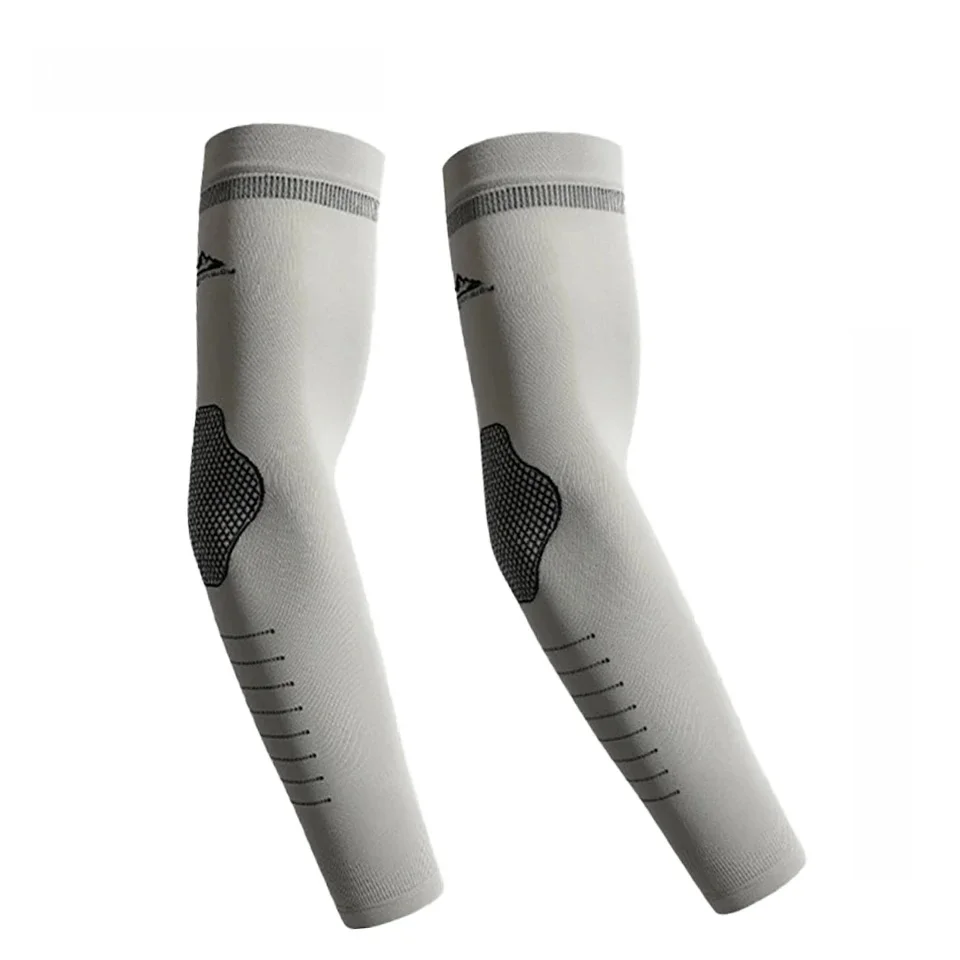 AliExpress loogdeel LOOGDEEL Summer UPF50+ Arm Sleeves Cool Feeling Breathable Ice Silk Cycling Sleeve Running Fishing Sunscreen Arm Support Unisex