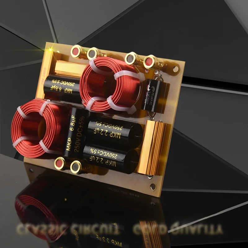 HIFIDIY Hi-Fi 2-DROŻNE 2 Głośniki (Wysokotonowy + Niskotonowy) Przecinacz Częstotliwości Audio Filtry Zwrotnicze T2B — zdjęcie produktu 7