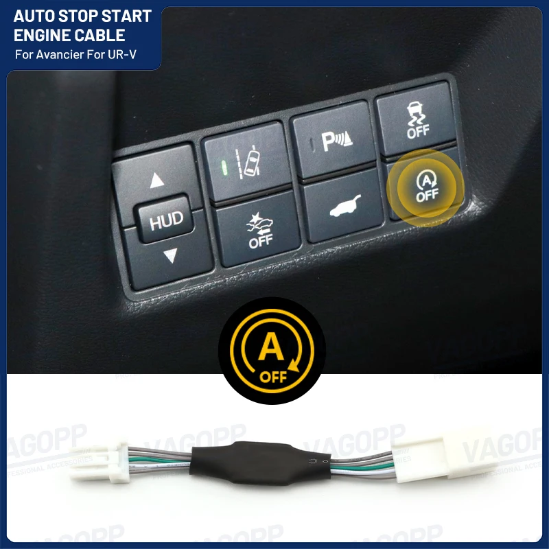 

For Honda Avancier URV CRV Automatic Stop Start Engine System Off Eliminator Control Sensor Plug Start Stop Deactivation