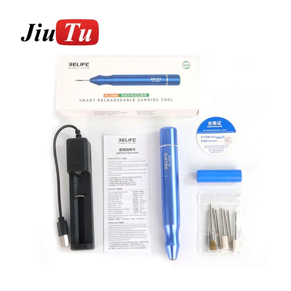 

Smart Rechargeable Sanding Pen For Motherboard Sculpture Rust Removal Polished Phone Repair Tools