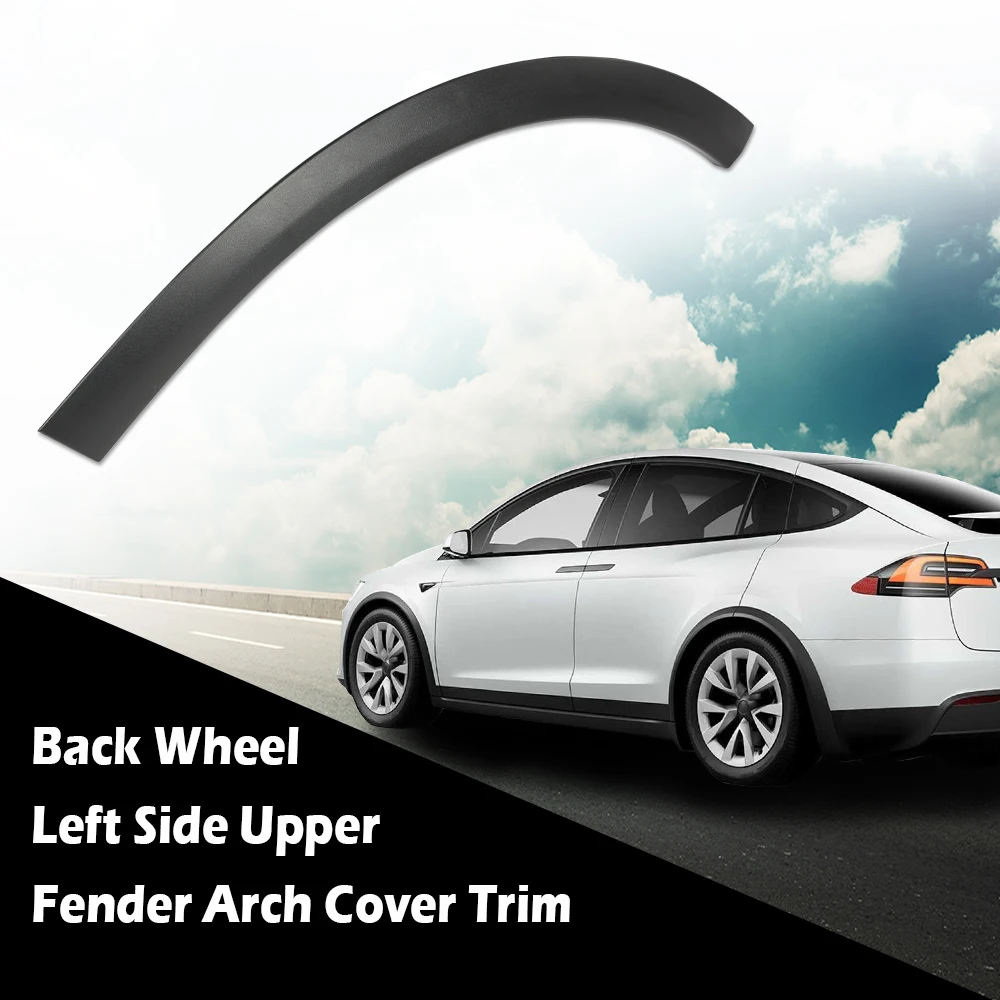 

Накладка на раструб заднего левого крыла, подходит для Tesla Model X 2016-2021