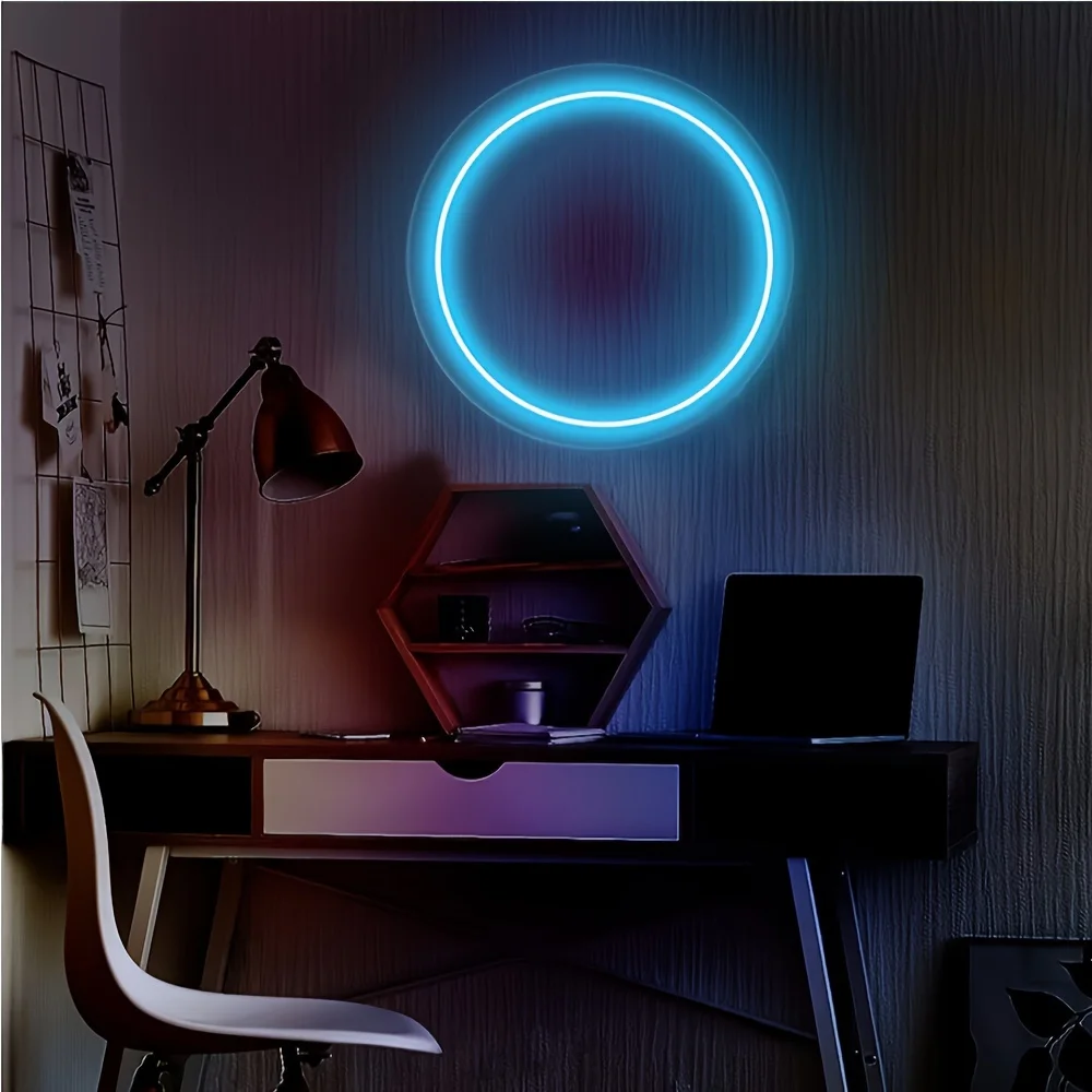 LED Neon Sign Light - Acrylic Single-Color (No /Cool) with, Compatible for Bedroom, Game Room, Bar, for Man Cave image 3
