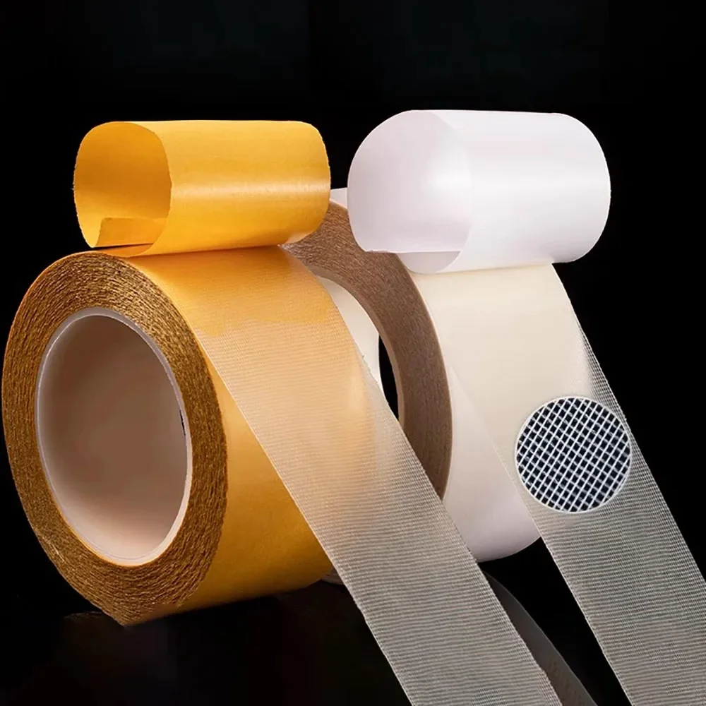 Ruban adhésif double face super fin, 5 m, 10m, fixation, résistant à l'eau, pour tapis