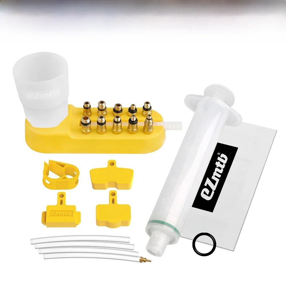 AliExpress NONE Ezmtb 2024 Bicycle Brake Oil Bleed Kit Tools For SHIMANO SRAM Avid MAGURA Series Hydraulic Disc MTB Road Bike Brake Repair Tool