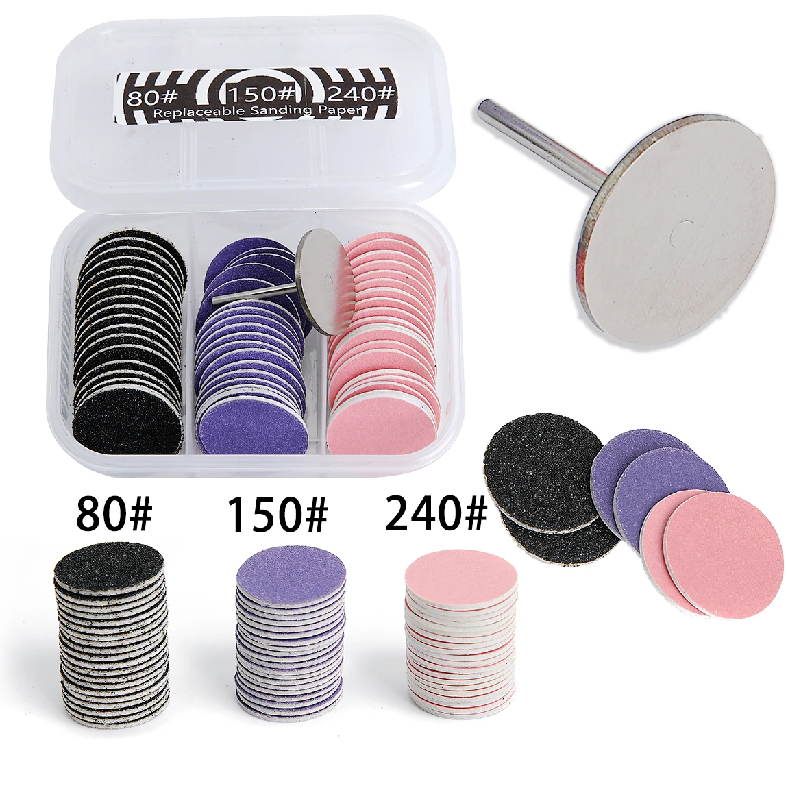 60Pcs Sanding Paper…