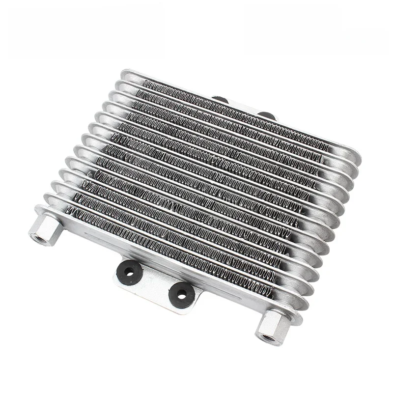 AliExpress PowerMotor Oil Cooler Motorcycle Oil Radiator 125cc To 400cc Water Cooling Universal 12 Row for KTM Honda Yamaha Suzuki Kawasaki Dirt Bike