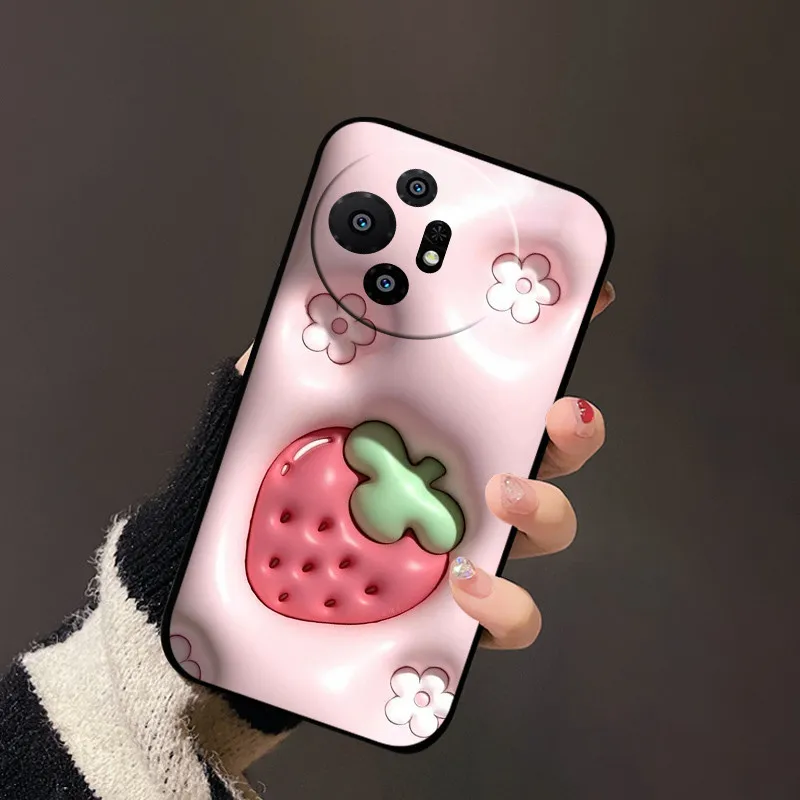 For TCL 50 XL 5G Case Flower Soft Silicone Cute Cartoon Phone Case For TCL 50 XL NxtPaper 5G Back Cover Protect Fundas Fashion
