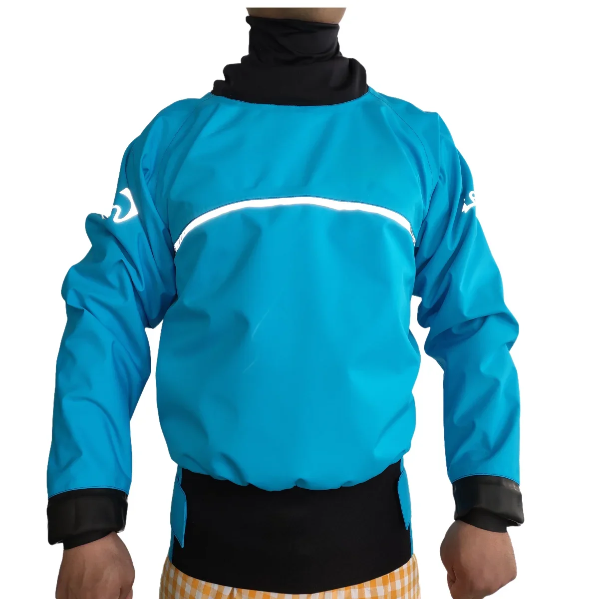 Wodoodporna kurtka UNISEX Kajaki Whitewater, kurtki półsuchowe, kurtka kajakowa do raftingu z wiosłem żeglarskim — zdjęcie 2