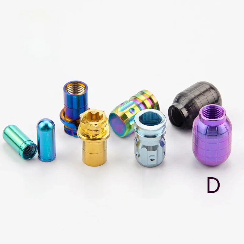 AliExpress NONE TS Titanium Factory Titanium Alloy Valve Core Plug Valve Cap Motorcycle Car Mountain Bike Special Plug GR5