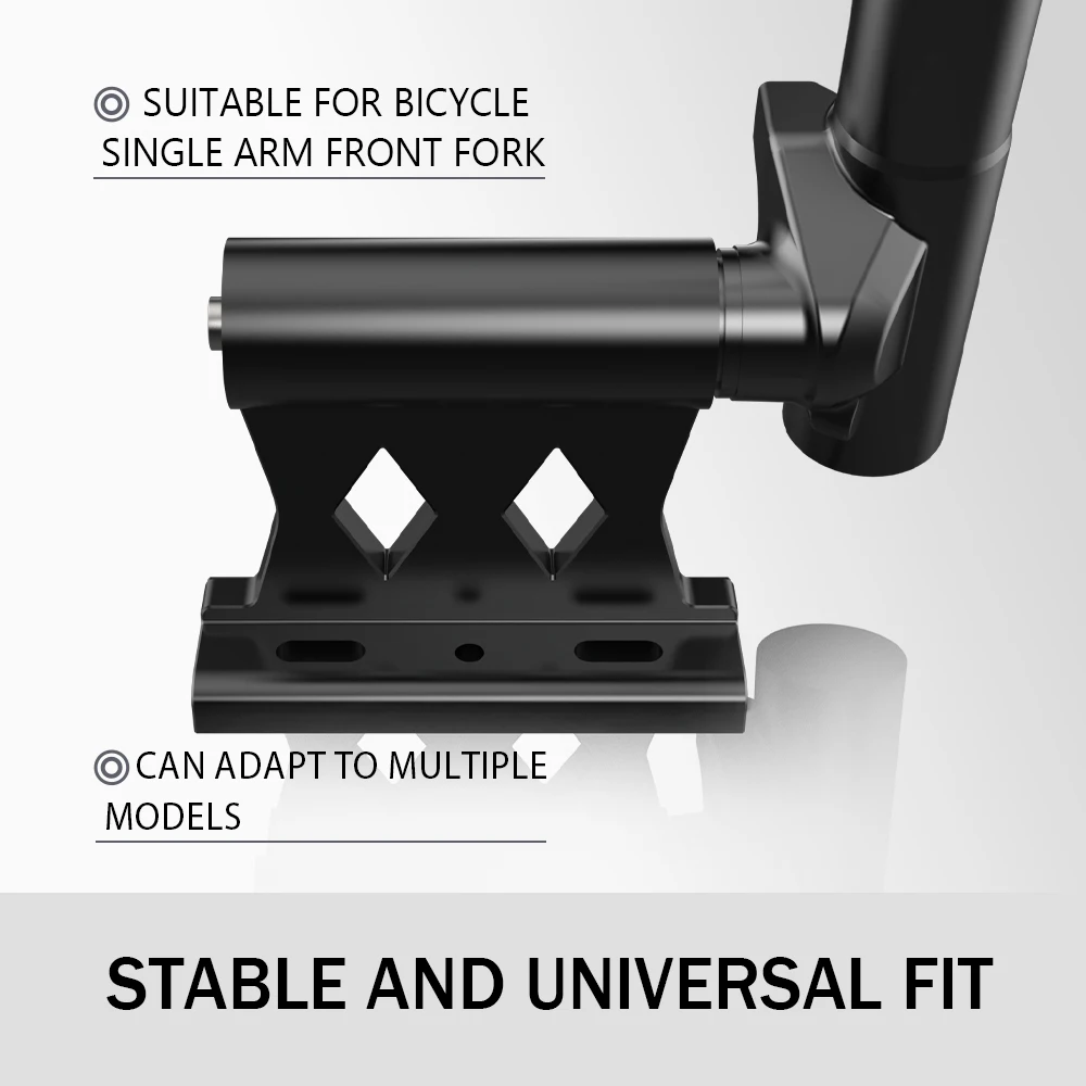 ALLTOO Bicycle Part Bike Roof Mount Rack Metal steel black for Cannondale Lefty Fork Models 1.0, 2.0, 3.0,Lefty Ocho Lefty Olive