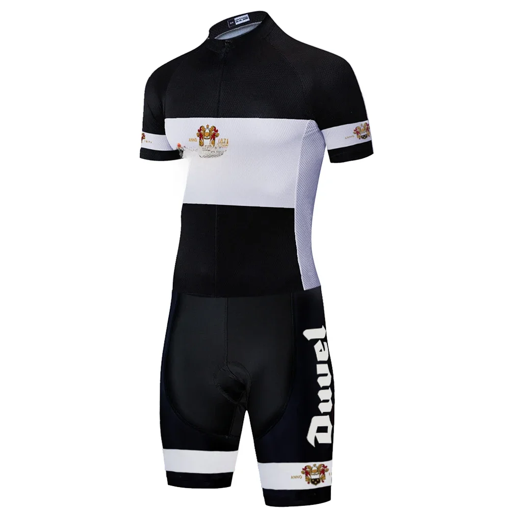 AliExpress ARKEA 2025 duvel beer team cycling skinsuit summer outdoor skinsuits bicycle clothing 12D GEL PAD triathlon suit uniforme ciclismo