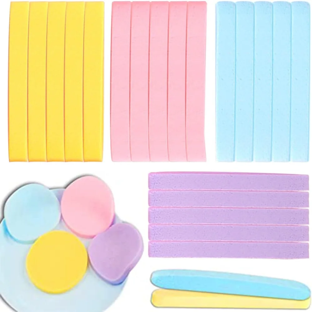 Compressed Facial Sponge,Suitable for Facial Cleansing, Portable Makeup Remover Sponge Pad, Exfoliating Face Wash Sponge, Dispos