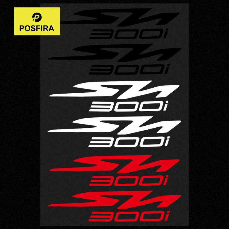 

POSFIRA Motorcycle Sticker Waterproof Decals for Honda SH 300 SH300 SH300i SH 300i Accessories 2007-2021 Vinyl Motorbike Sticker