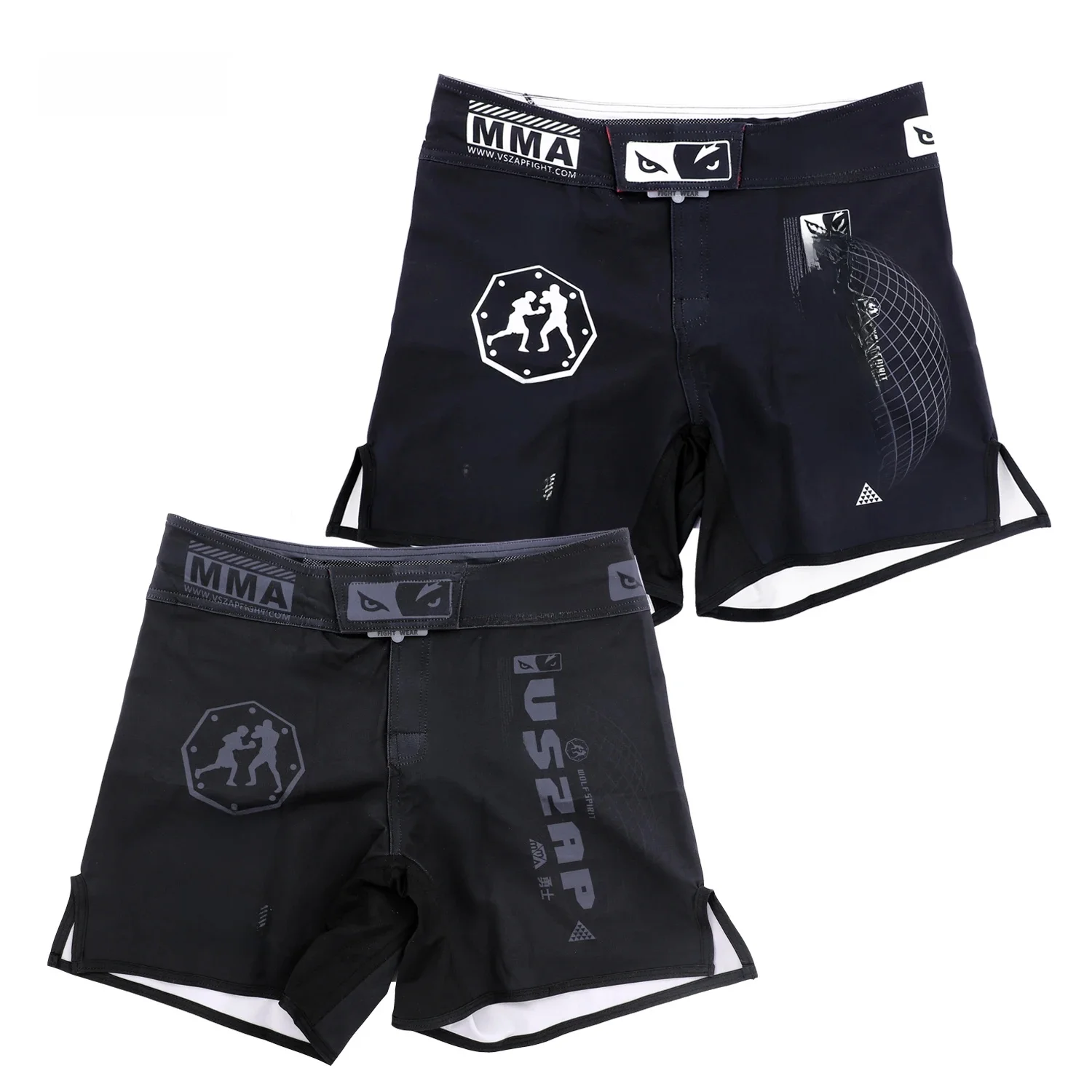 VSZAP trening walki szybkoschnące spodnie MMA Fitness sportowy boks Muay Thai oddychający strój Jutsu spodnie konkursowe — zdjęcie 2