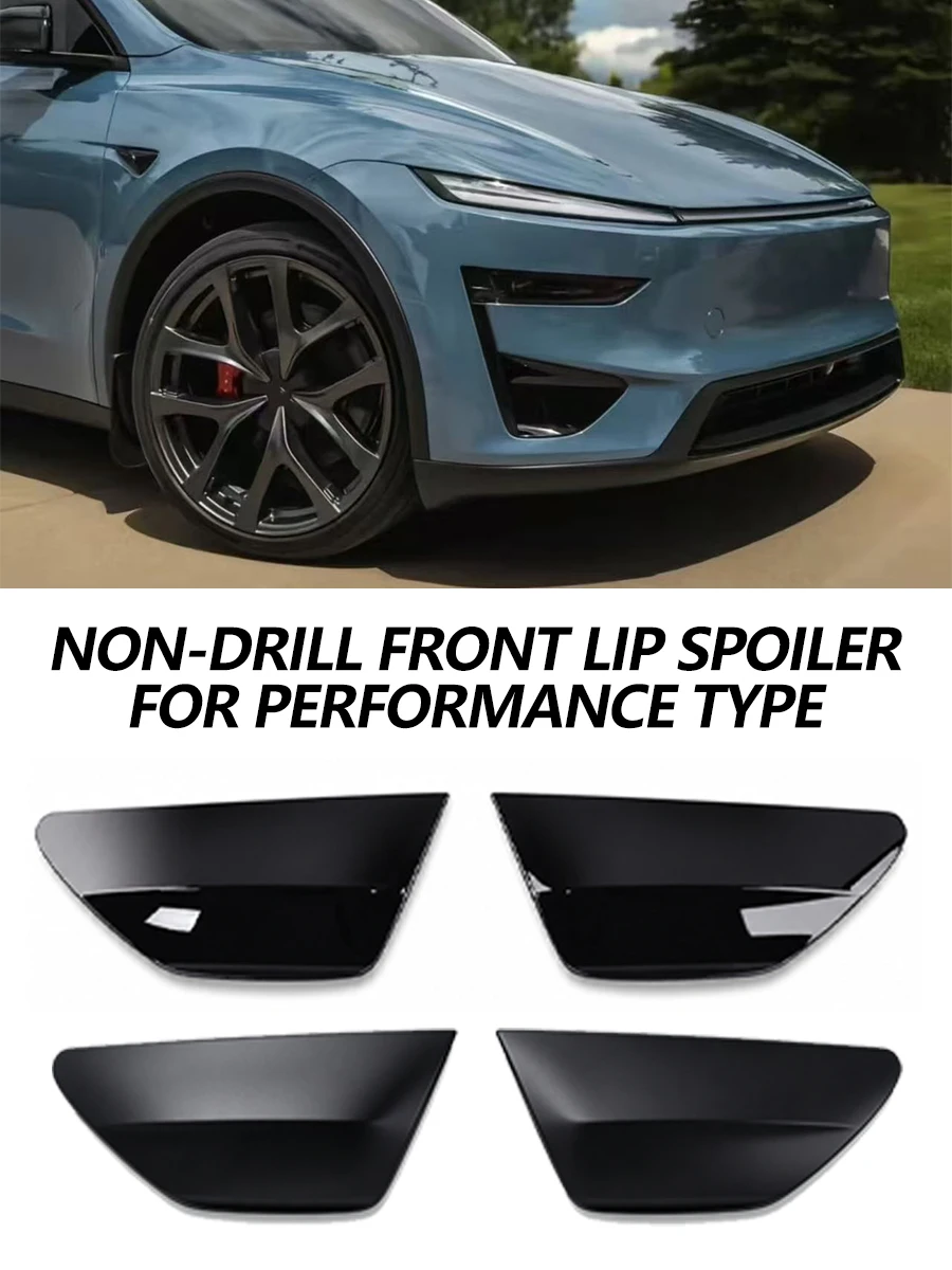 Für Tesla Model Y Juniper 2025-2026+ Frontspoiler Performance-Typ Nebelscheinwerfer-Modifikationskit Model Y Juniper Zubehör