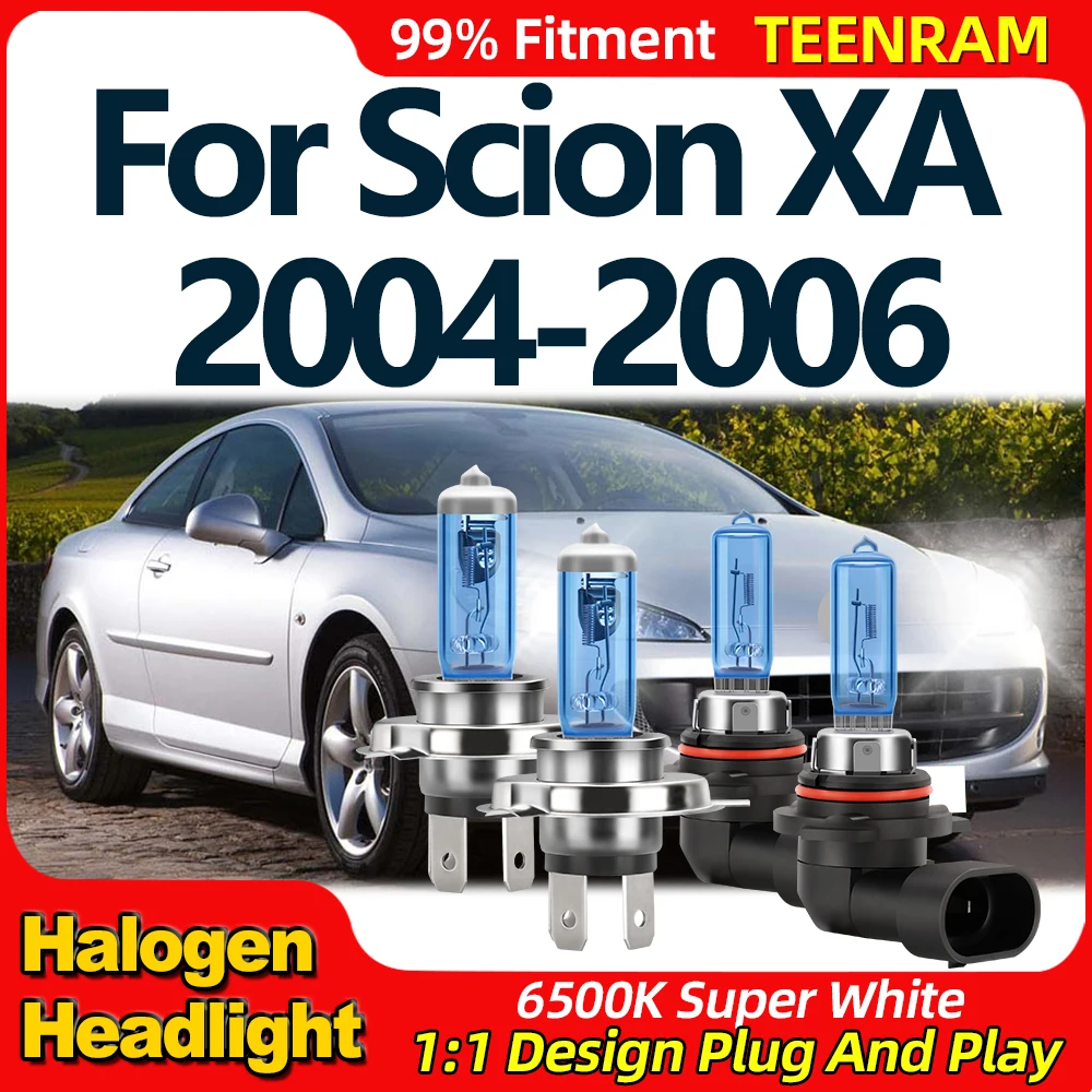 

Car Xenon Halogen Headlight 200W Auto Lights Bulbs 6500K White Fog Lamps 12V 24V Plug And Play For Scion XA 2004 2005 2006