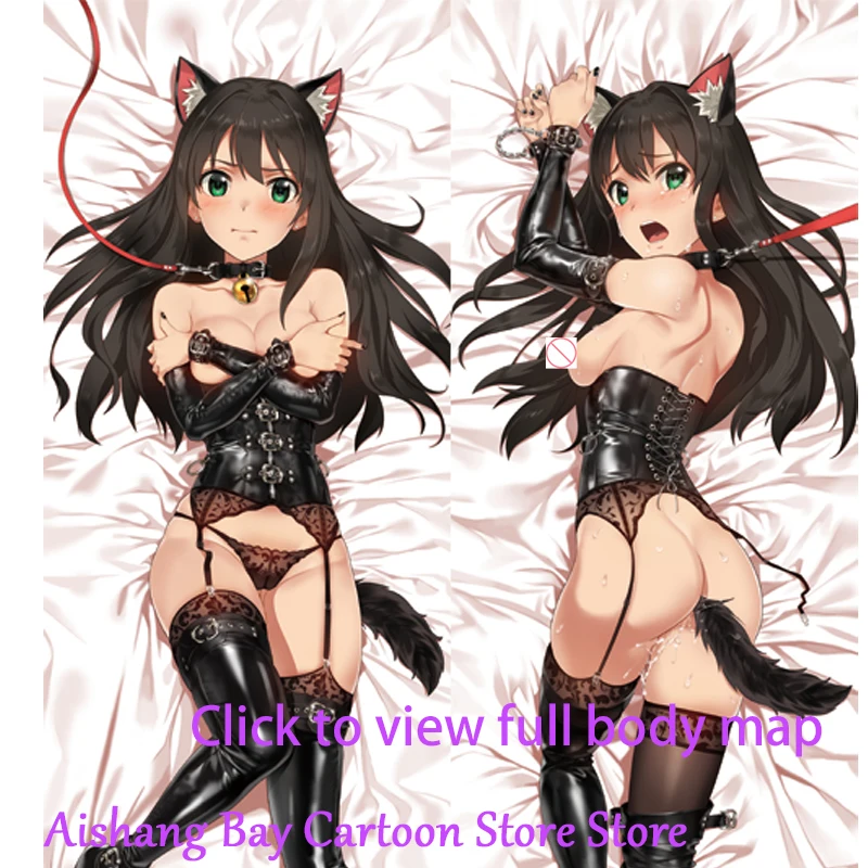 

Dakimakura Anime Shibuya Rin Double Sided Print Life-size Body Pillow Cover Decoration