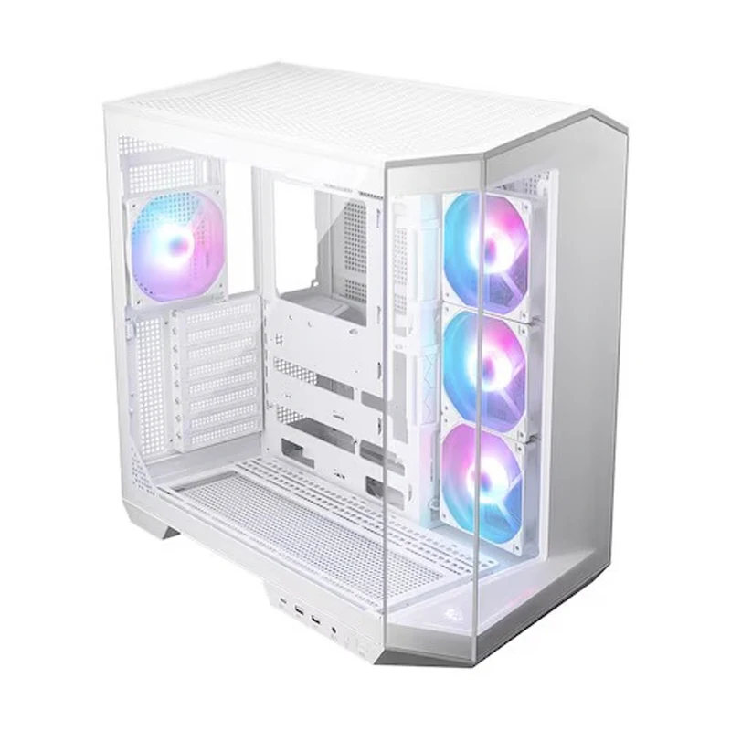 MSI MAG PANO 100R PC Case ، Project Zero ، أبيض