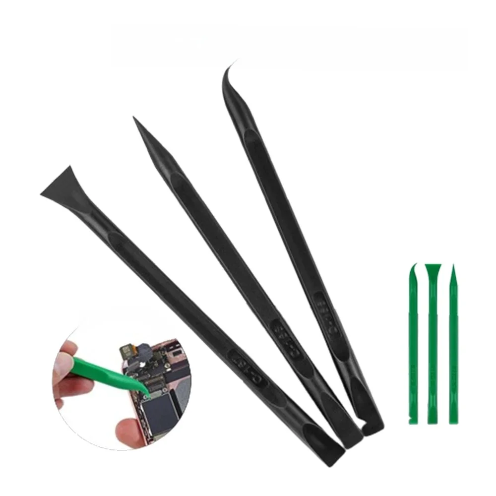 3 in 1 Anti Static Plastic Spudger Nylon Stick Pry Opening Tool Kit for iPhone iPad Tablet Mobile Phone Disassemble Repair Tools
