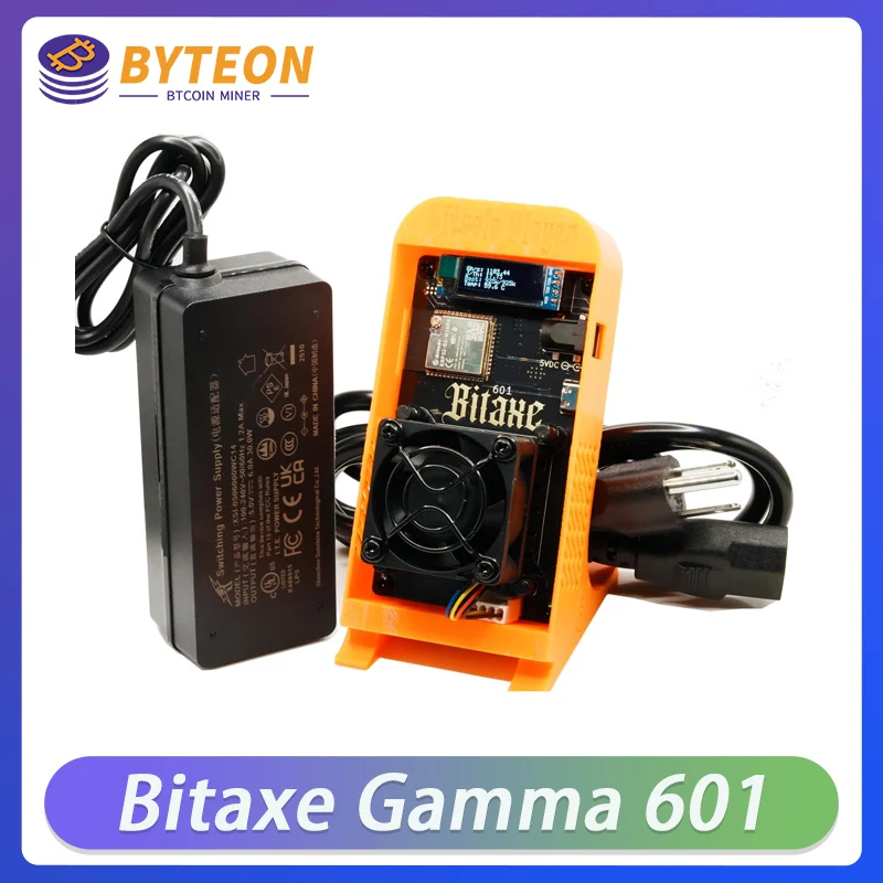

Bitaxe Gamma 601 Solo Bitcoins Miner 1,2TH/s BM1370 Asic Chip 18 Вт BTC Lottery Crypto Miners Asik Bitcoins Mining Machine
