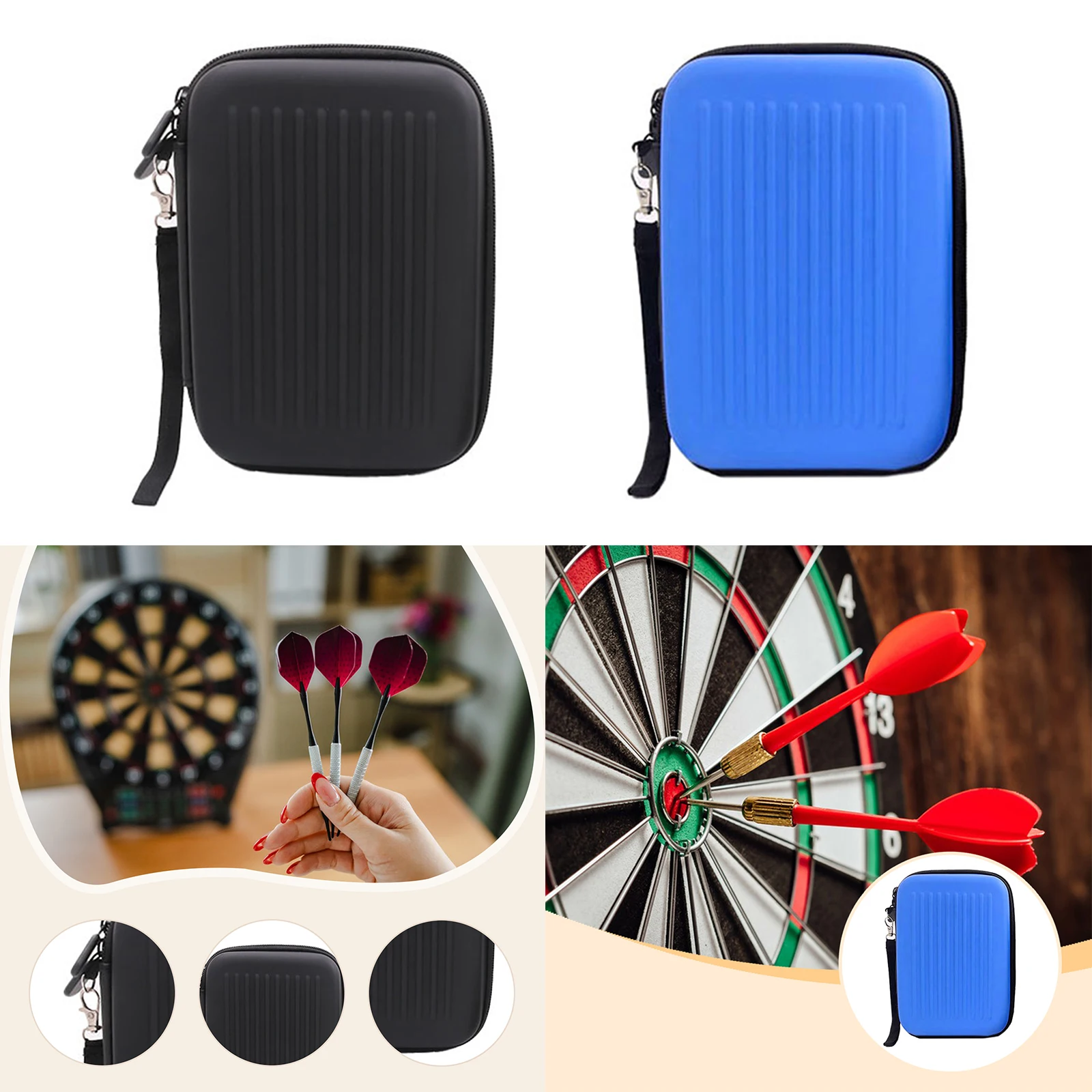 

Dart Storage Case EVA Compact Practical Dart Carrying Box Organized Dart Management Holder for Dart Related Accessories Tips