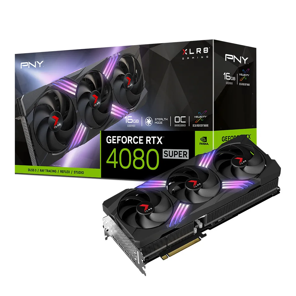 PNY XLR8 RTX 4080 SUPER VERTO EPIC-X RGB OC D6X16GB TF CRONIC