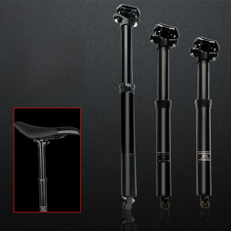 AliExpress EXAFORM Kindshock KS EXA 900i Hydraulic Drop Post Seat Seatpost Mountain Bike Wire Control Lift Seat Tube Internal Routing Seat Post