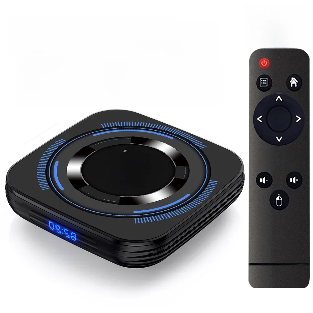 Transpeed Android 12 TV BOX Allwinner H618 Dual Wifi 32G64G Quad Core Cortex A53 Ondersteuning 8K 4K BT Voice Mediaspeler Set-top box - afbeelding 2