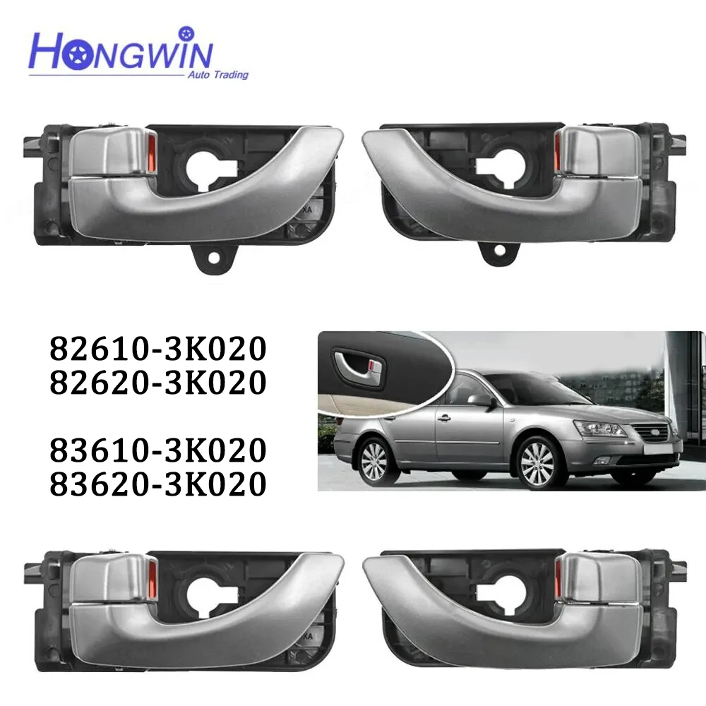 Klamka wewnętrzna przednia tylna lewa prawa do Hyundai Sonata 2005 2006 2007 2008 826103 K020 826203 K020 82610-3K020 Stylizacja samochodu
