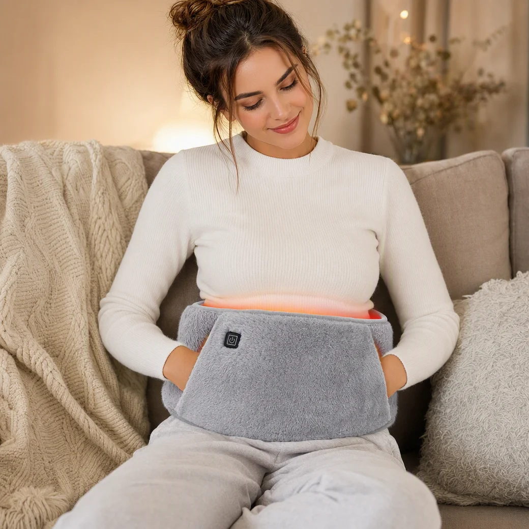 Hand Warmer Electric - Aquecedor de mãos de pelúcia recarregável